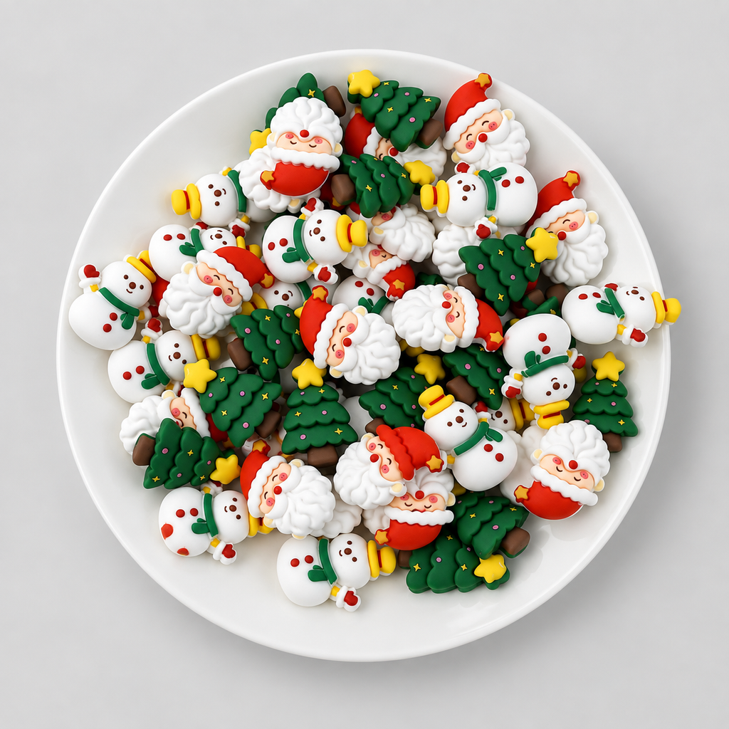 DIY Squishy Christmas resin Decoration Fillers